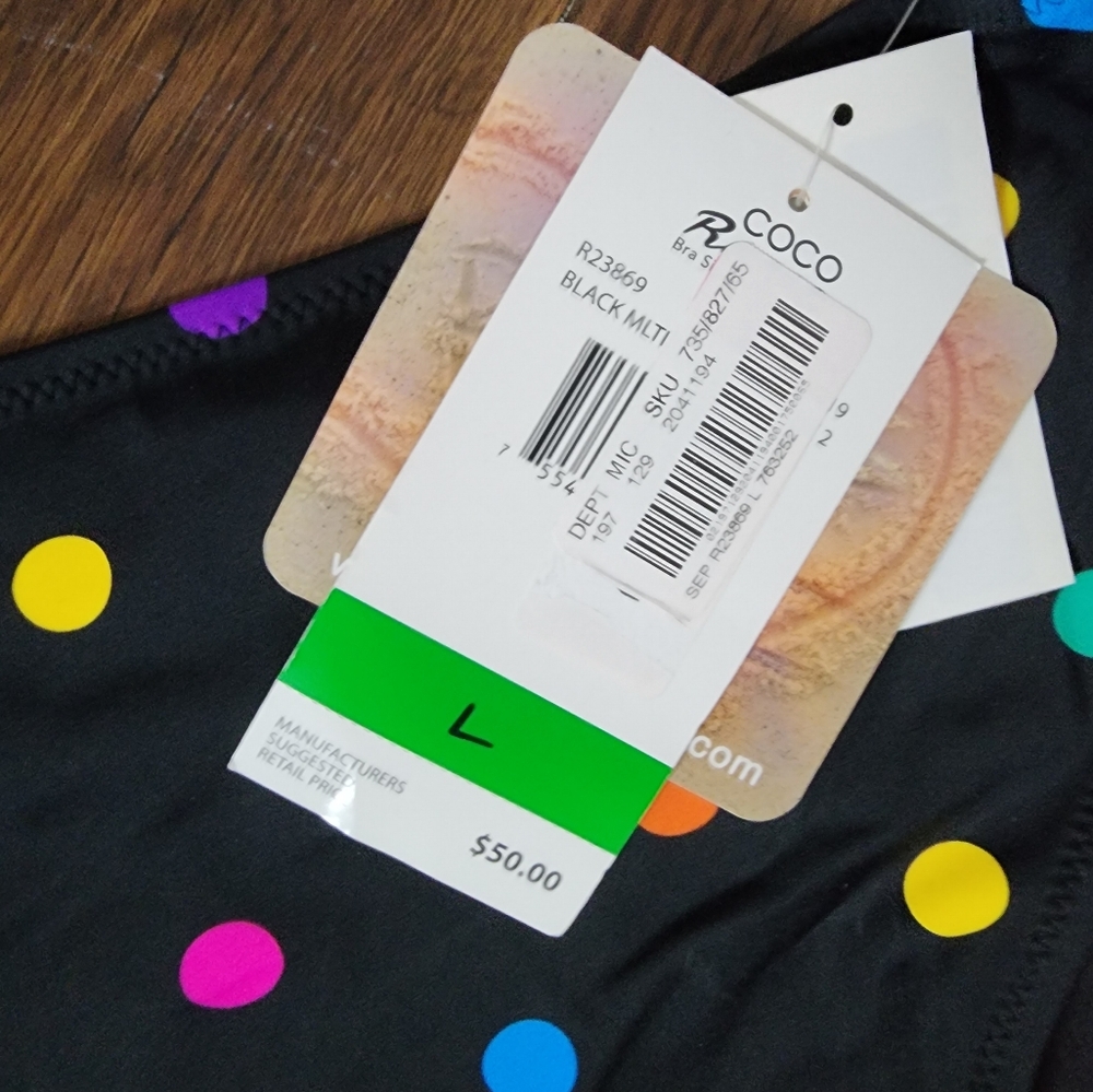 Coco Rave rainbow swim bottom - Picture 4 of 4